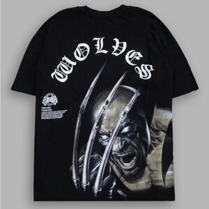 DARC SPORT X MARVEL WOLVERINE “CHOPPER” [SMALL] “OVERSIZED” SHIRT